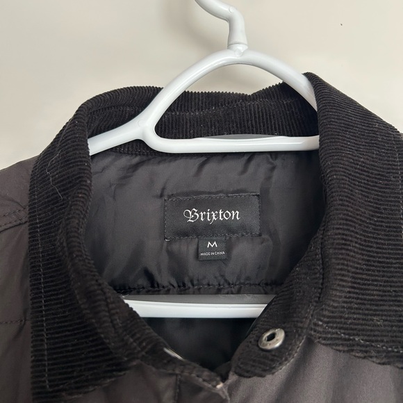 Brixton Men's Black Quilted Shirt Jacket - Picture 9 of 9